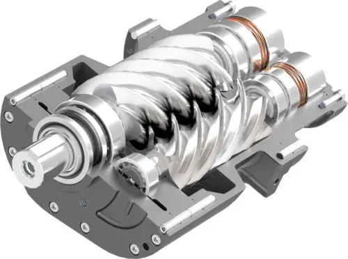 Rotary-screw-compressor